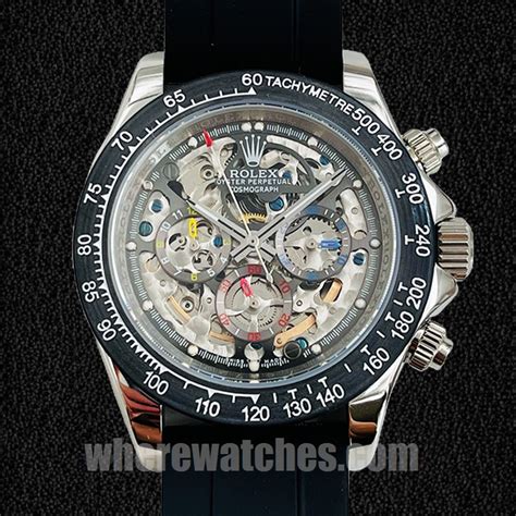 rolex automatique squelette
